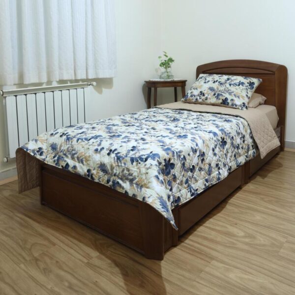 سرویس روتختی یک نفره 4 تکه مدل آبرنگی